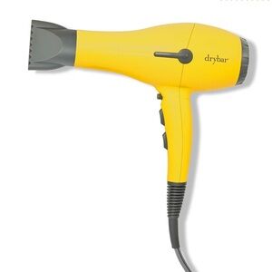 Drybar Yellow Hair Dryer with Diffuser attachment